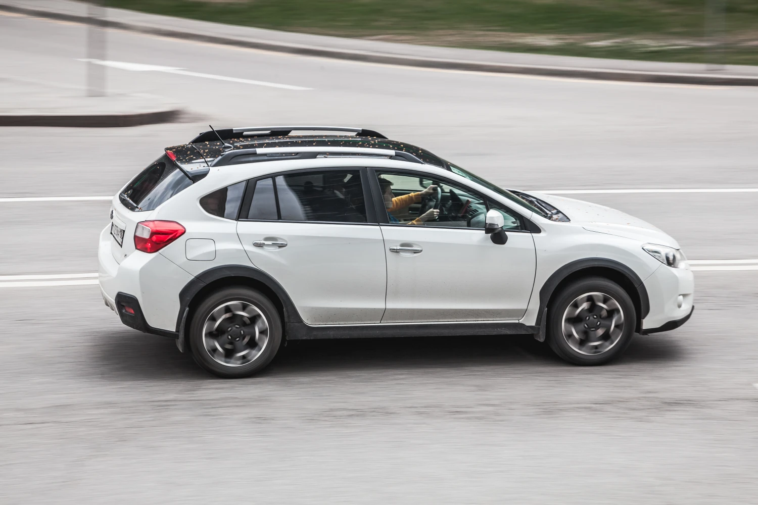 Subaru Crosstrek rear storage