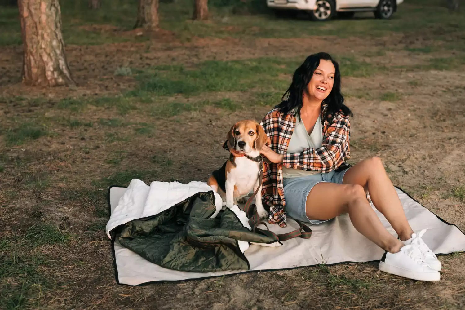 girly picnic blanket